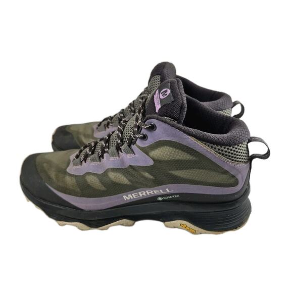 Merrell Moab Speed GTX Gore-Tex Hiking Shoes Women's Size 10.5 (J135416) - Picture 2 of 8